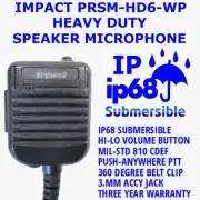 SPEAKER MIC BK KNG P-150 & KNG2 P-150 - With Hi/Low Vol. Button - IP68