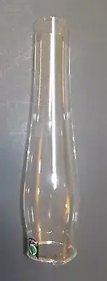 2 5/8" X 12 1/2" CLEAR GLASS OIL LAMP TWIST LOCK CHIMNEY FITS ALADDIN NEW 951JB