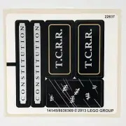 LEGO STICKER SHEET 79111 Constitution Train Chase The Lone Ranger Decals