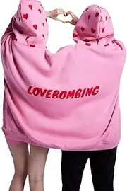 [Qiukuicaoben] Two Person Hoodies;matching Hoodies for Couples;matching Hoodies:couples Hoodie;hoodies for Couples
