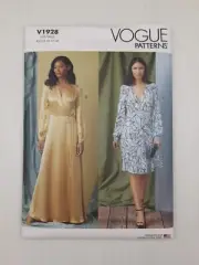 Vogue Sewing Pattern 1928 V1928 Misses Nightgown in 2 styles Pattern 6-14 NEW
