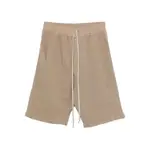 [Rick Owens Drkshdw] Rick Owens Drkshdw Drawstring Elastic-waist Shorts S NEUTRALS