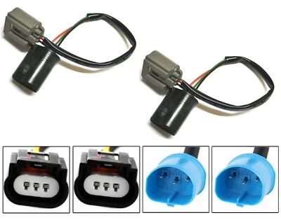 Conversion Wire 9007 HB5 TO 9008 H13 Two Harness Head Light Bulb Socket Lamp (for: Ford)
