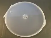 25 Disc Single CD DVD Blu-Ray Storage Box Case 4.8" Translucent Round USA SELLER