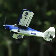 TOP RC HOBBY 450mm MINI XCUB 2.4G 4CH 6-Axis Gyro One Key Aerobatics U-Turn EPP RC Airplane RTF for Beginners Compatible