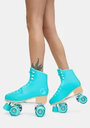 [C7skates] Premium Aquamarine Quad Skates