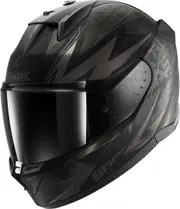 Shark D-Skwal 3 Blast-R Helmet, black-grey, Size S for Men Black Grey