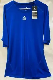 ADIDAS TECH FIT T - Shirt SIZE - XXL COLOR - BLUE