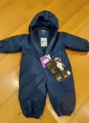 Crane Baby Toddler All in One Ski Snow Suit Baby Size 0 New with Tags