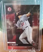 2019 TOPPS NOW BOWMAN NEXT #1 JOEY BART 2 HRs HIGHLIGHT AFL DEBUT