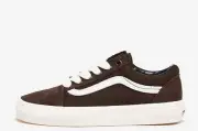 VANS OG OLD SKOOL MEN'S SNEAKERS VN0007NTY49 CLASSIC OVERSIZED LACE BROWN S