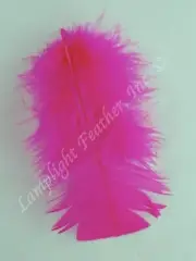 Fuchsia Craft Feathers Turkey Plumage per one ounce package