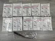 10 Packs CPR Prompt Infant Manikin Face Shield Lung Bags With 1 Tool LBAR-0860