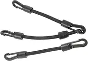 MOBUTOFU 3pcs Elastic Cord Hooks for Kayak Bungee Cords Portable Hook Ropes Multi-Function Buckle Straps