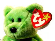 TY Beanie Baby 1998 "Kicks" Rare Retired Bear Orig. Tag Errors. Collectable