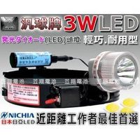 ☼ 台中苙翔電池 ►MIT 汎球牌 LED-3D02 LED頭燈 工作照明 登山救援 田園工作 戶外旅遊 露營 夜間照明