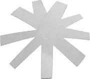 WEKADRIN French Manicure Tip Tool Nail Art Templates Stainless Steel Nail Trimmer Manicure Edge Trimmer