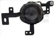 Fog light TYC 19-15149-01-2 for KIA CEE'D (JD) 1.6 2012-2018