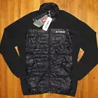 Adidas Terrex Xperior Varilite Hybrid Primaloft Hiking Jacket Mens M Black