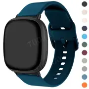 For Fitbit Versa 4 3 Sense 2 Watch Silicone Wristband Strap Bracelet Replacement