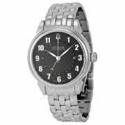 NEW Bulova Accutron Gemini 63B154 Men's Swiss Made Automatic GMT Watch $1450