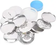 Cloth Bag Cover Buttons Kit,Round Button Base DIY Handcraft Buckle Making Tool Suitable for Home Crafts (40MM)
