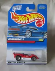 1998 Hot Wheels Cherry Red Chaparral 2 Convertible Car #1008 Malaysia