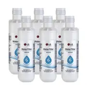 6-Pack LT1000P ADQ747935 Water Filter Replacement for LG Fridge