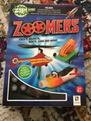 Hinkler Zap extra Zoomers create rockets boats & more age 8+ game kit