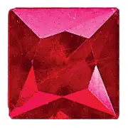 Gemstone Ruby Aa Quality 1.5mm Princess