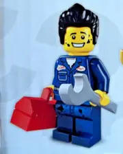 LEGO,MECHANIC,CMF SERIES #6