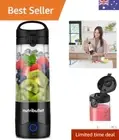Portable Blender, Black, Blender, that mixes smoothies, protein shakes, party...