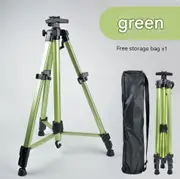 GGP Green Lightweight Adjustable Aluminum Camera Tripod With Carry Bag Professional Photography Stand