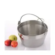 Jam Making Maslin Pan Stainless Steel Preserve Pot & Handle Bucket,Camping Pa...