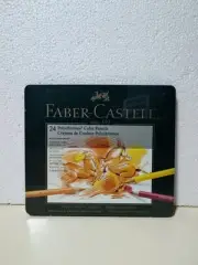 Faber-Castell Polychromos Color Pencils 24ct New Sealed Made In Germany