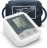 RCKEY Portable Electronic Blood Pressure Monitor Household Arm Band Type Sphygmomanometer with LCD Display Accurate Measurement