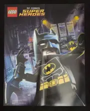 RARE EXCLUSIVE!! DC Super Heroes LEGO BATMAN POSTER 16" X 20" NEW!!