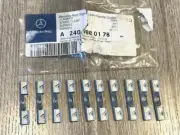 BRAND NEW - MERCEDES SPRING CLAMPS, PART# 2409880178, GENUINE OEM - 10 PIECES