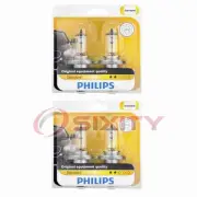 2 pc Philips High Beam Headlight Bulbs for Fiat Palio Panda Strada Uno hx (for: Fiat)