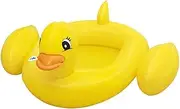 Bestway Funspeakers Duck Baby Boat, Inflatable Float with Built-in Speakers, Yellow