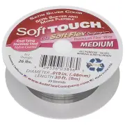Soft Flex 49 Strand Stringing Wire - Flexible Braided - Medium 0.19 Diameter - J