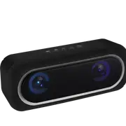 Laser Wireless Bluetooth Speaker with LED (Black)