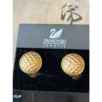 在飛比找蝦皮購物優惠-正品 Swarovski Jewelry 高質感 菱格紋 小