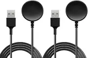 (2PACK) T Tersely 1M/3.3ft Replacement Fast Charging Cable USB Charger for Samsung Galaxy Watch 7/FE/6/6 Classic/5/5 Pro/4/4 Classic, 40/42/43/44/45/46/47mm