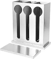 FOYTOKI Stylish Silverware Storage Box Utensil Organizer for Kitchen Drawers Modern Tableware Storage Box Outdoor Utensil Box Home Accessory Multi-Function Utensil Case