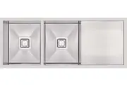 Abey Lugano Double Bowl Undermount Sink ST340DU