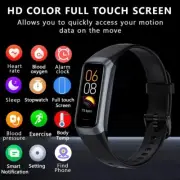 Fitness Tracker with 24/7 Heart Rate Sleep Blood Oxygen Monitor,IP68 Waterproof