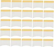 COMPUKAS 400Pcs Eyelash Removal Cotton Pads for Grafting and Makeup Practical Tools for Easy Eyelash Removal and Application for Eyelash Extensions and
