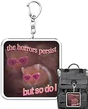 [Generic] Funny Animal Keychain - Creative Backpack Keychains Cute Animal Pendant - Lightweight Purse Backpack Charm Animals Keyring Handbags Pendant for Kids Adults