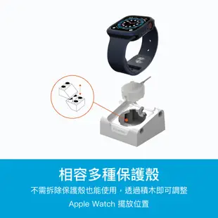 SwitchEasy 魚骨牌 BLOCKS Apple Watch 8/7/6/5/4/SE DIY樂高積木手錶架